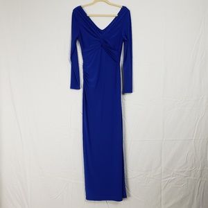 Ralph Lauren Bright Blue Maxi Dress